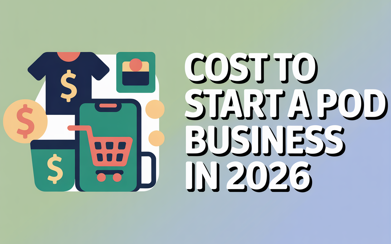 Cost to Start a Print on Demand Business in 2026